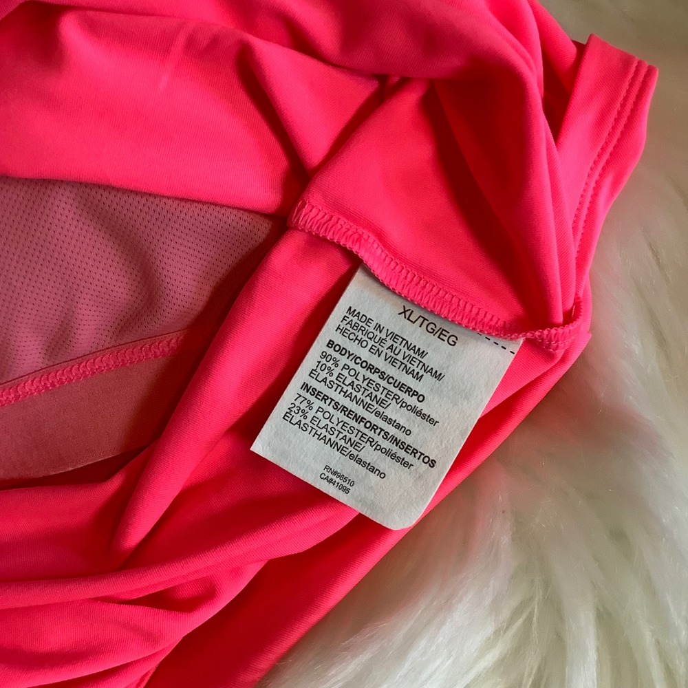 Under Armour Armour Sport 2-in-1 Built n Bra Tank Neon Pink HeatGear XL 1356299 - Picture 5 of 16